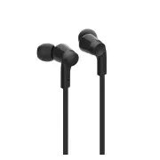 Belkin SoundForm USB-C Wired Earbuds with Adjustable Volume Limiter (Black)