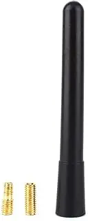 Car Truck Black Short Stubby Antenna AM FM Radio Aerial Mast Easy Install Aluminum Plastic Fits for Most Cars