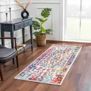 Size: 2'7" x 7'3" Runner - Istanbul Vintage Orange Area Carpet - Clearance