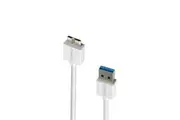 Orico CSR3-10-WH 1m USB 3.0 Data Cable Type A Male to Micro B Male for Portable HDD White