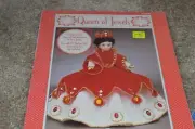 Fibre Craft Crochet Pattern FCM246 Queen of Jewels for "15 doll