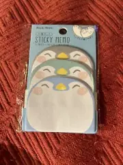 Sticky Memo Pad School Supplies Student Stationery Office Penguin