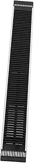 Luxshiny Self-refilling Drink Organizer Fridge Slide for Drinks Dispense Bar Accessory Black Rubber Mat Easy to Install Use