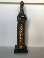 Longship Brewery beer tap handle