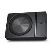 Kenwood 8" Active Underseat Subwoofer with Bass Controller - KSC-PSW8