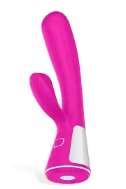 Kiiroo OhMiBod Fuse 7.1" App Controlled Interactive Rabbit Vibrator