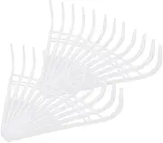SOESFOUFU 2-Piece Garden Tool Hand Rakes Leaf Rake for Lawns Sanitation Yard Cleaning