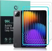 [Ibywind] Screen Protector For Xiaomi Pad 7/ Xiaomi Pad 7 Pro 11.2",with 2 Pcs 9H Hardness Tempered Glass,[Fingerprint Reader,Easy to install]