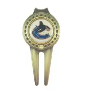 Vancouver Canucks Divot Tool with Golf Ball Marker