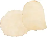 Hoement 2pcs Durable Leather Drum Heads for African Drums Multifunctional Instrument Easy to Clean Enhance Sound for Percussion Enthusiasts