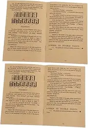 ifundom Mahjong Game Set Instructions Chinese Mahjong Guide Complete Rule Manual