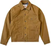 [Red Tornado] Dark Tan Wax Canvas Cruiser Jacket