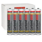 SOUDAL 105894 Carbond 955 DG Polyurethane Windscreen Adhesive Sealant 310ml Black