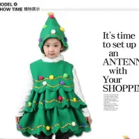 在飛比找Yahoo!奇摩拍賣優惠-下殺 聖誕節 禮服兒童聖誕節服裝 聖誕節裝扮 造型服飾 女童
