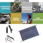 20W 12V MONO SOLAR PANEL REGULATOR TRICKLE BATTERY CHARGER RV AGM Complete Kit