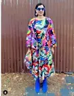 Brand New gorman felt long dress size 10. 12 fit too