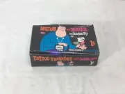 1967 Fleer Milton the Monster & Fearless Fly Tattoo / Gum Wax Box Complete RARE