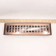 Madelyn Carter Contemporary Artisan Style Vent Cover Bronze Finish 2" x 12"
