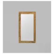 Rustic Timber Mirror, Bleeched, Large