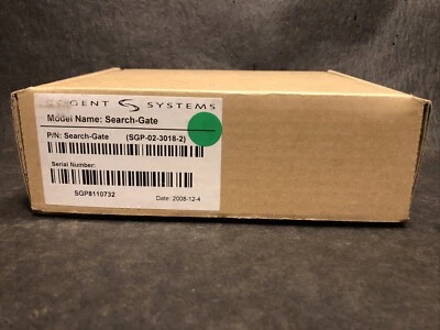Cogent Systems, Search-Gate, Biometric Reader, SGP-02-3018-2