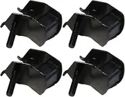 HIAKDOFT 4pcs Generator Mounts Rubber Motor Mounts for Noise Reduction Ergonomic Design Compatible Generators Isolation Pads for -term Use