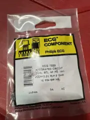 ECG7059 Dual BTL Audio Power Amplifier VCC=13.2V 14W 4 Ohm 16pin SIP-HS