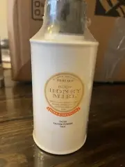PERLIER HONEY & MIXED NUTS TALCUM POWDER TALC - BODy MIEL oranger 3.5oz