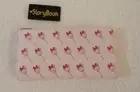 Disney Minnie Mouse NWT Lollipop Bi fold Wallet Vegan Leather Buckle Down