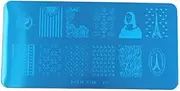 XYWHPGV Stainless Steel Nail Art Stamping Plate Image Stamp Template DIY Nails Beauty(3e8bd 5cf7e 0f367 61e65 108d7 1af17