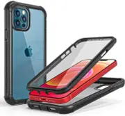 NEW iPhone 12 Pro Case 6.1" Shockproof Anti-Fall Hard PC TPU Bumper