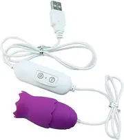 Vibrator Sex Toys for Woman Oral Sex Licking Tongue Vibrating Female Nipple Sucking Clitoris Stimulate 12 Frequency Vibrators,Type A Purple