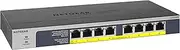 NETGEAR GS108PP-100AJS 8 Port Gigabit Ethernet POE with 123W Switch