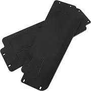 PLAFOPE 2pcs Wheelchair Clothing Guard Lightweight Side Skirt Guard Baffle for Electric Wheelchair Easy Tool Installation Durable Material Compatibility with Multiple Brands
