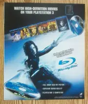 2006 Playstation 3 BLURAY Print Ad/Poster Official Kate Beckinsale Underworld