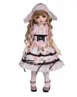 1/4 BJD Doll Girl Daisy Normal Color A-Free Face Make UP+Eyes+Clothes+Hair+Shoes