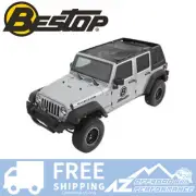 Bestop Safari Style Sun Bikini® For 07-18 Jeep Wrangler JKU 4 Door 52401-11 Mesh