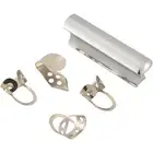 2X(Stainless Steel Guitar Slide Tone Bar for Dobro, Lap Steel Guitar,9527