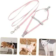 HOLIDYOYO Multi Dog Harness and Leash Set Comfortable Fit for Small Dogs Easy to Use