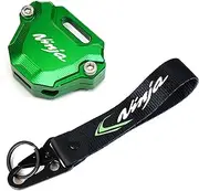 CNC Motorcycle Key Cover Key Chain Fit for Kawasaki Ninja 650 Ninja400 Ninja 1000SX ZX-10R ZX6R ZX4RR