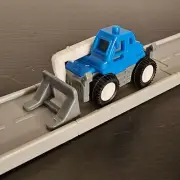 Blue Shovel Truck NEW Road To Gold Driven Battat Pocket Micro Toy Car