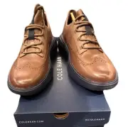 Men's Wingtip Sneaker Cole Haan Zerogrand WFA - CH Lava / Blueberry / Size 11.5M