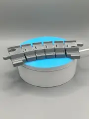 3D Printed Lego Duplo Railroad flexible track (1 PCS) gray