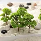 10pcs 12cm Model Trees Train Railroad Layout Diorama Wargame Scenery Landscape