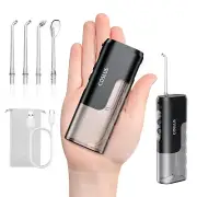 Water Flosser, Water Dental Flosser Pick for Teeth: Mini Portable Travel Floss P