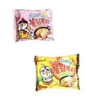 Samyang Hot Chicken Flavor Ramen Curry And Carbo youtube fire noodle challenge