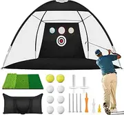 Golf Practice Net, 10x7FT Golf Nets for Backyard