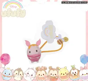 日本 Disney Store 迪士尼商店 限定 ufufy 維尼家族 小豬 ＆蜜蜂 玩偶髮束