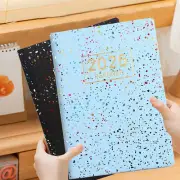 2025 Planner Notebook 2025 A7 English Planner 2025 Note And To-Do portable