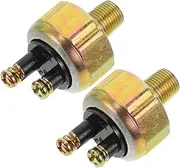 2pcs Brake Light Switch Switches The Brake Lamp Switch Handlebar Switch Brake Switch Stop Switch Forklift Truck Parts Forklift Truck Accessory Iron Golden