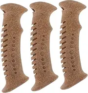 SUPVOX 3pcs Adjustable Replacement Cork Grip for Trekking Poles Lightweight Antislip Design for Hiking and Skiing Comfortable Soft Cork Handle for Outdoor Activities